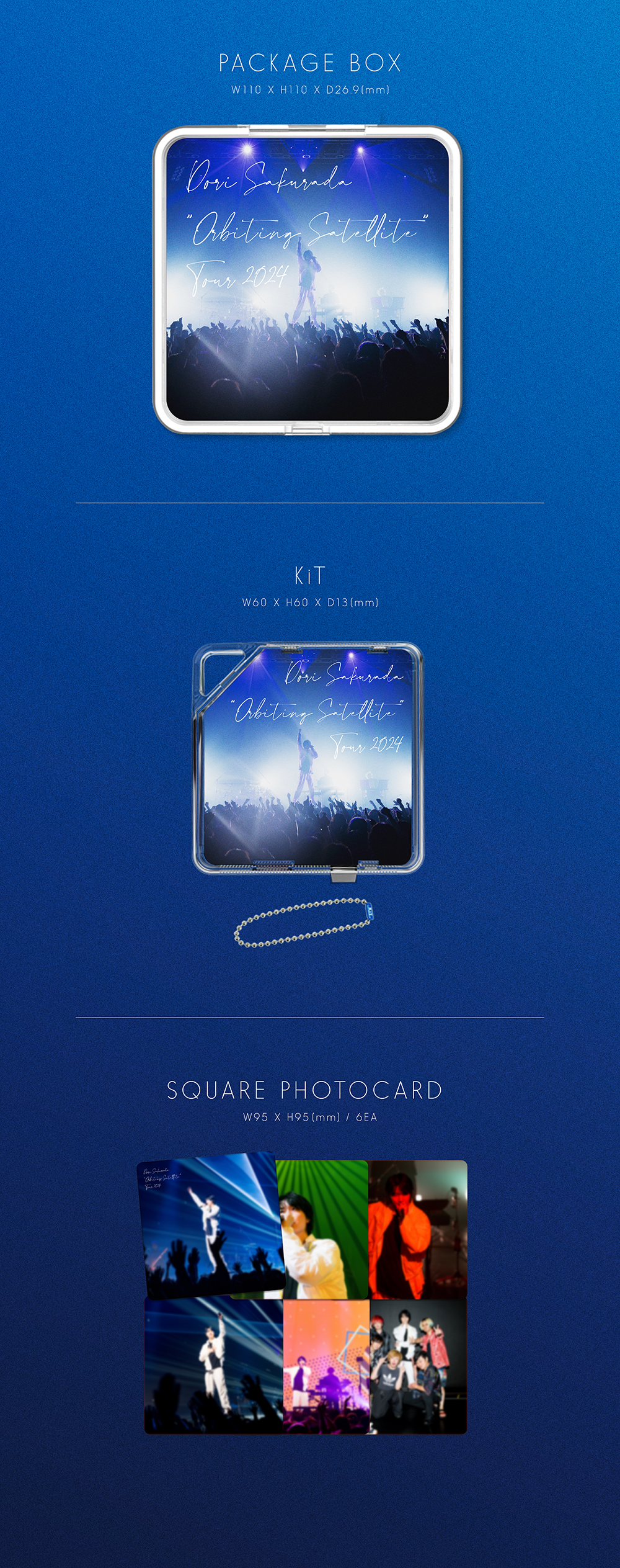KiT Video「Dori Sakurada “Orbiting Satellite” Tour 2024」発売決定！